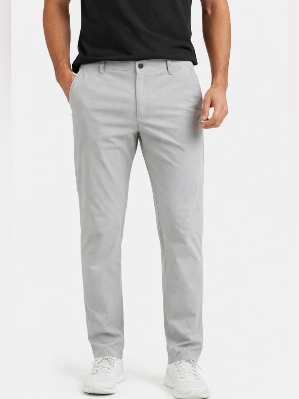 Vuori Men's Meta Light Gray Performance Chino Pants size 31